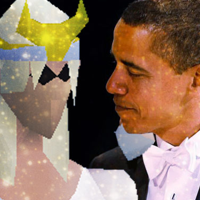 Image: RuneScape edit for #ObamaDay on Twitter