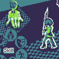 Image: A Persona 3 demake for Gameboy