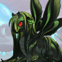 Image: his dragon form in FlightRising