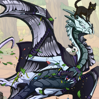 Image: her oc dragon form in FlightRising